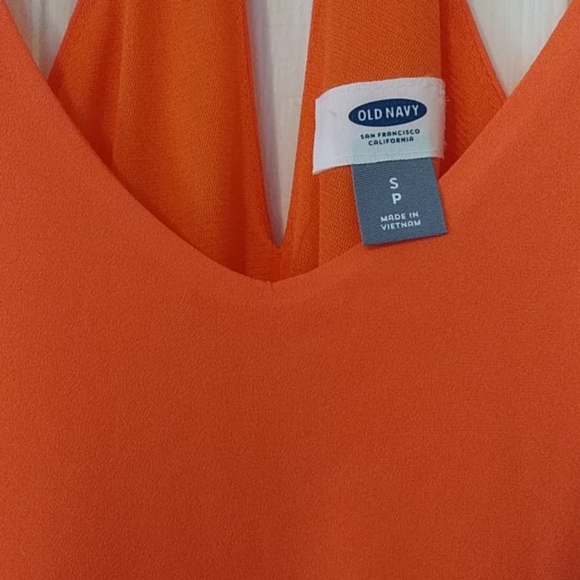 Old navy orange maxi dress - Picture 2 of 2